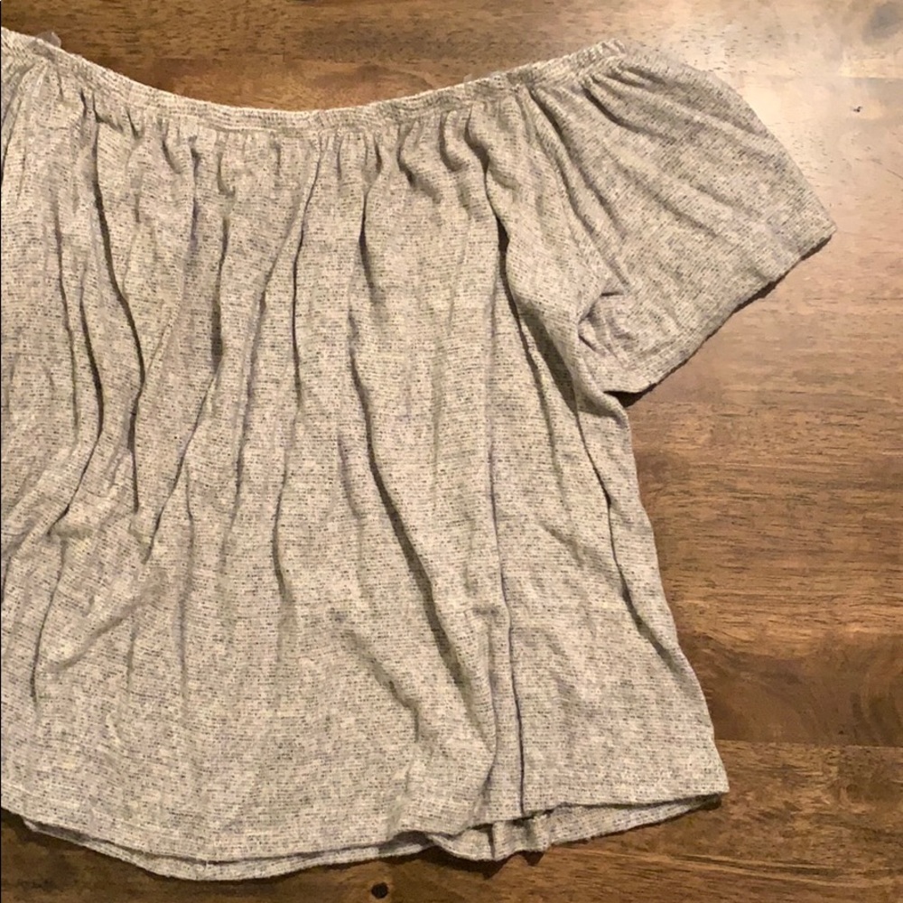 Acemi Off the Shoulder Long Crop